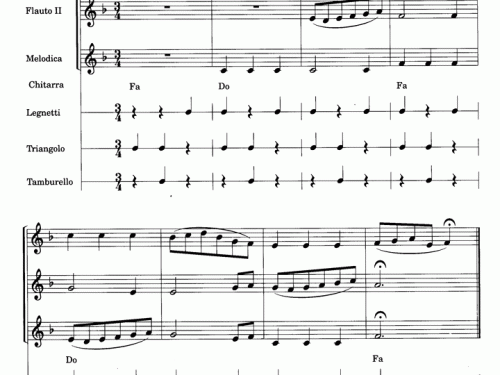 Allegretto Haydn Sheet music