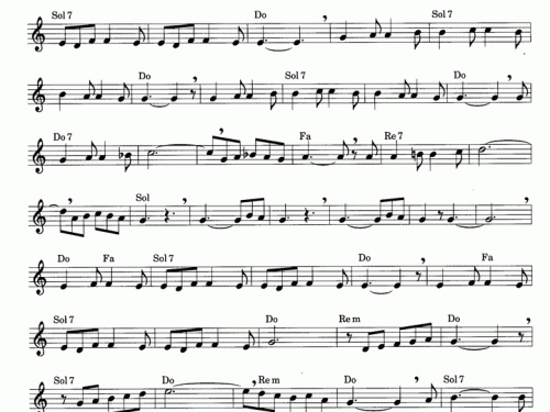 BARCAROLLE Jacques Offenbach Sheet music