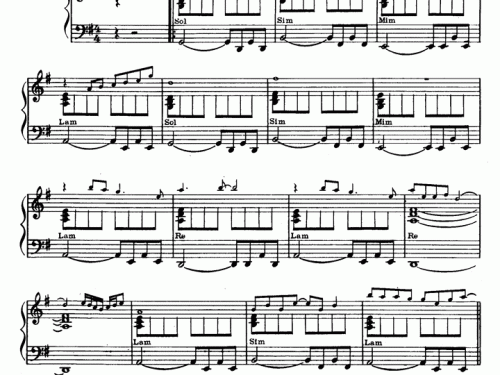 SAMBA PA TI Piano Sheet music
