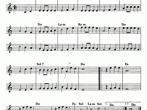 GENERALE Francesco de Gregori Sheet music