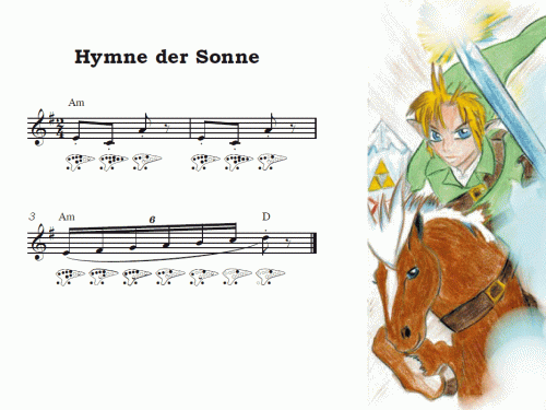 HYMNE DER SONNE Sheet music