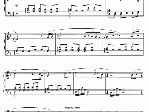 UNABLE TO STAY UNWILLING TO LEAVE Piano Sheet music