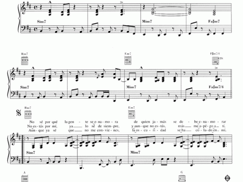 Laura Pausini ANGELI NEL BLU Piano Sheet music