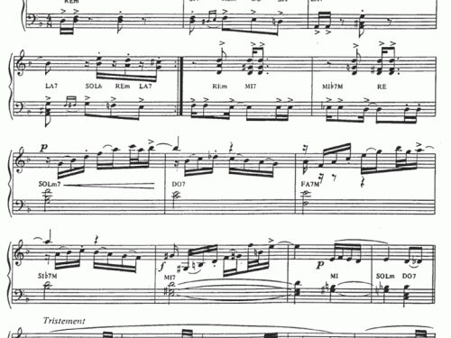Astor Piazzolla ADIOS NONINO Piano Sheet music