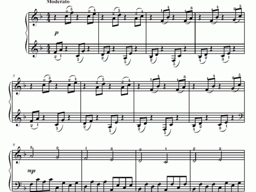 CANON Pachelbel Easy Piano Sheet music