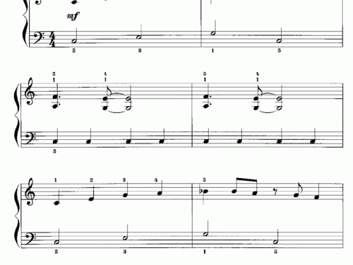 DUCKTALES Theme Easy Piano Sheet music