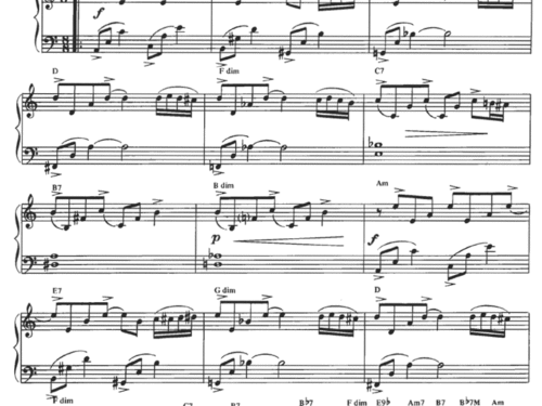 Astor Piazzolla SAINT LOUIS EN L’ILE Piano Sheet music