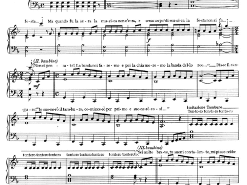 LA BANDA DELLO ZOO Piano Sheet music