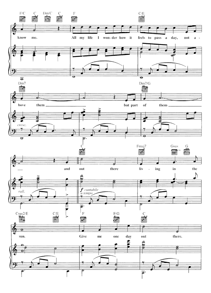 OUT THERE Piano Sheet music | Easy Sheet Music