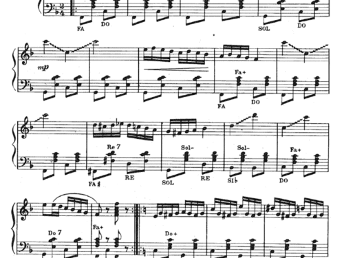 FISARMONICA IMPAZZITA Piano Sheet music