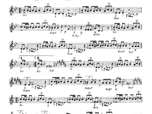 Domenico Modugno LA LONTANANZA Sheet music