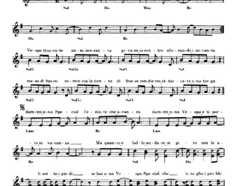 Cesare Cremonini 50 SPECIAL Sheet music