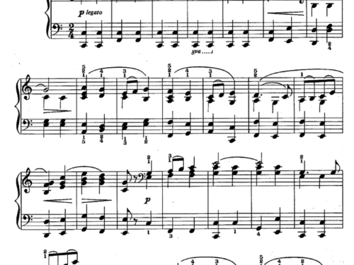 POMP AND CIRCUMSTANCE MARCH Easy Piano Sheet music