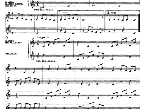 Bach MINUETS Easy Sheet music