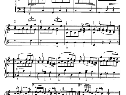 CLARINET CONCERTO Easy Piano Sheet music