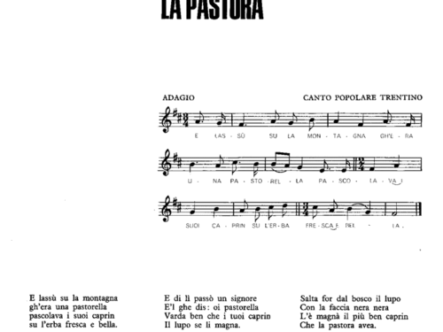 LA PASTORA Easy Sheet music