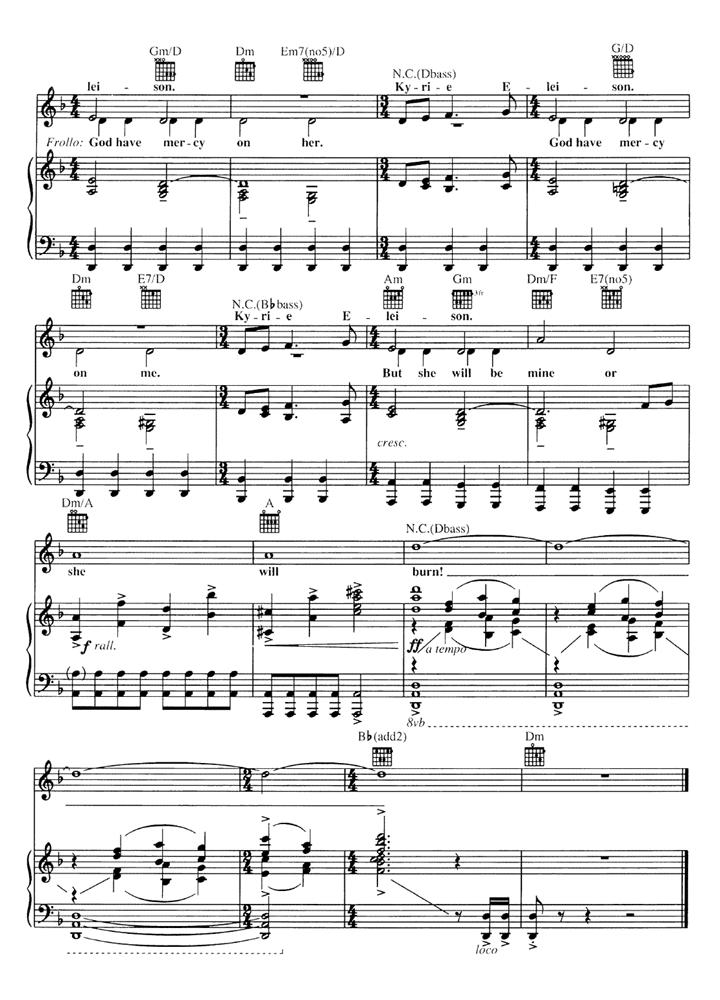 pianist Kent Lige HEAVEN'S LIGHT HELLFIRE Piano Sheet music | Easy Sheet Music